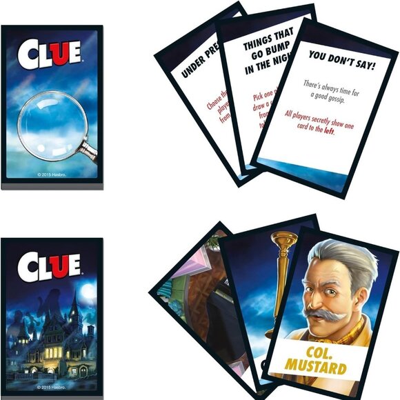 Clue Hasbro Mystery Classic Board Game Bilingual Edition New Sealed Age 8+ - Picture 7 of 15